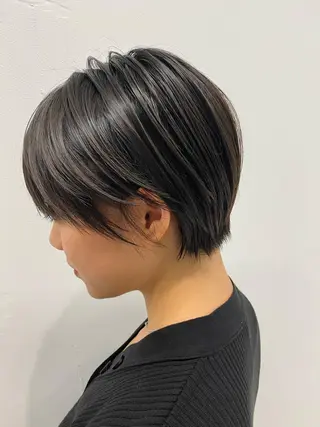 ショート カラー 似合わせ専門美容師 なかじまのヘアスタイル