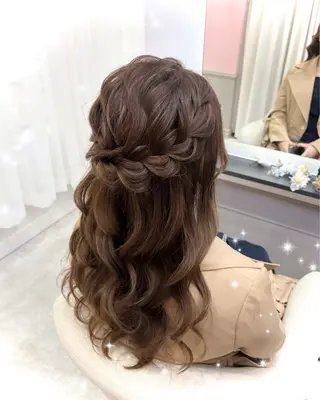 ロング ヘアアレンジ lien ヒジリのヘアスタイル