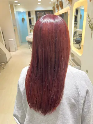 ミディアム カラー パーマ ヘアアレンジ 堀井 凌平のヘアスタイル