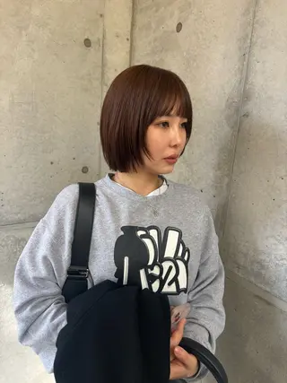 ショート カラー les baladins du miroir所属・🍃YURI 🍃のヘアスタイル