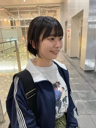 ショート 栄　mighty by H所属・不破一輝/栄/矢場町 ボブ/レイヤー/艶髪のヘアスタイル