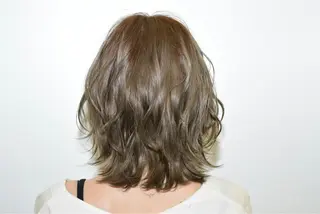 ミディアム カラー Clay所属・及川 祐輔のヘアスタイル