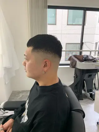 ショート メンズ 原谷 一成のヘアスタイル