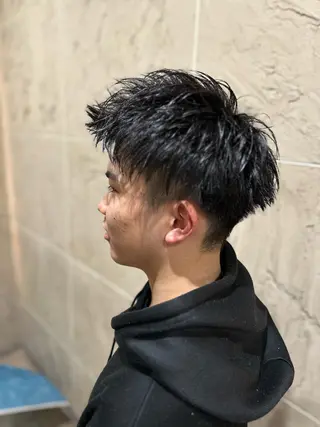 ショート メンズ 溜 一太のヘアスタイル