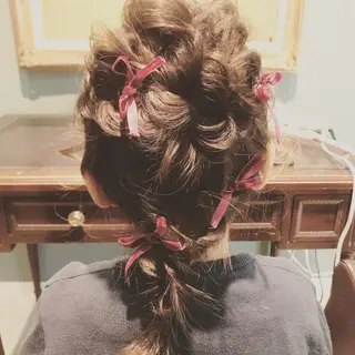 ヘアアレンジ Dilla所属・mori tomoのヘアスタイル