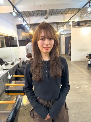 ロング カラー 🪡韓国レイヤー /髪質改善/菊池🪡のヘアスタイル