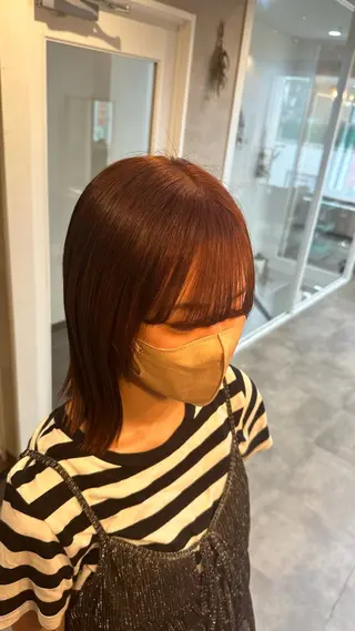 カラー silk🍊 itsukiのヘアスタイル