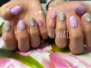 ネイル 625nail 無料P有/春日白水のネイルデザイン