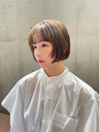 ショート ボブ/ショート 吉田竣のヘアスタイル