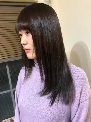 ロング Lia所属・縮毛矯正の達人 ☆　松本のヘアスタイル