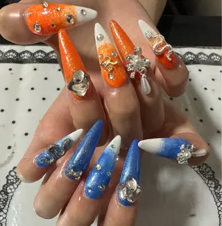 ロング grace グレースのネイルデザイン