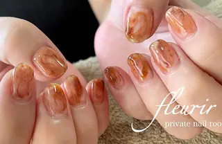 ネイル フルリール 【プライベートサロンのネイルデザイン