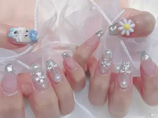 ネイル Milkyway☁️ 韓国ネイル/南堀江のネイルデザイン