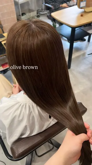 セミロング カラー 梅田/似合わせボブ /顔周り/RINKAのヘアスタイル