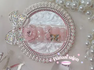 ミディアム Hanaai Salon新大久保店のネイルデザイン