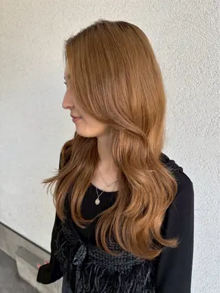 ロング stark 北川珠里のヘアスタイル