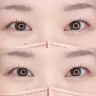 マツエク・マツパ Tsuyuzaki Miraのマツエク・マツパデザイン