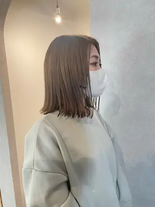 ミディアム カラー 鎌田卓也/髪質改善 /透明感カラーのヘアスタイル