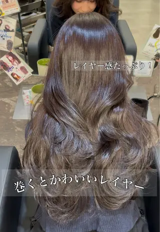 ロング カラー レイヤー/韓国ヘア /LILICAのヘアスタイル