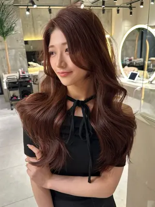 ロング カラー 《髪質改善✖️オリー ブ🧸》小嶋拓也のヘアスタイル