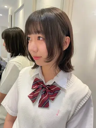 カラー 田中 瑞希のヘアスタイル