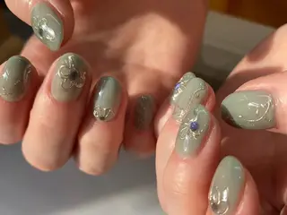 ネイル 草加ニュアンスネイル 🌚hersのネイルデザイン