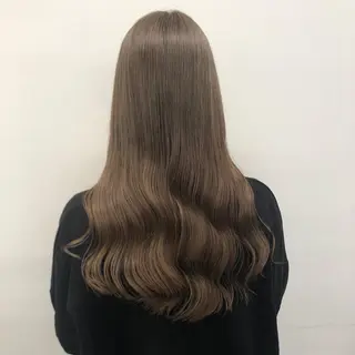 ロング カラー ベージュカラー💖 やすひろのヘアスタイル