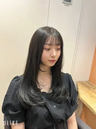 ロング 🌈モテ色 村上のぶきのヘアスタイル