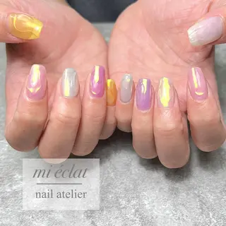 ネイル mi éclat ミ　エクラのネイルデザイン