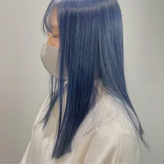 ロング カラー ikuma/ ミルクティーのヘアスタイル