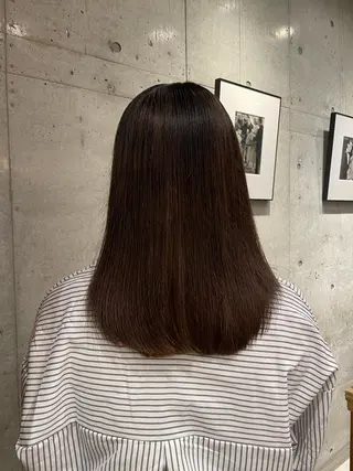 ロング CRESCENDO 山本樹カットカラーのヘアスタイル