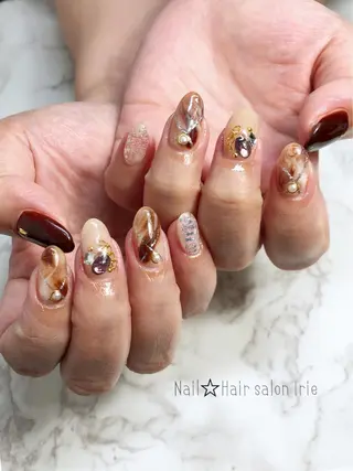 ネイル Hair salon Irie所属・與儀 知佳のネイルデザイン