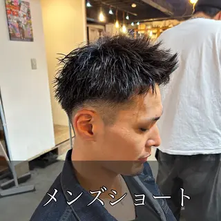 ショート メンズ メンズサロン OVER町田店のヘアスタイル