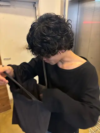 パーマ 伊藤 優衣 /カットモデル名古屋のヘアスタイル