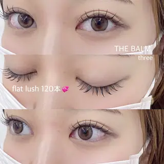 マツエク・マツパ THE BALM three🌼本名のマツエク・マツパデザイン