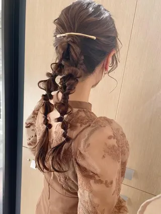 ヘアアレンジ 【ボブ/個室サロン】 癒し空間mimuraのヘアスタイル