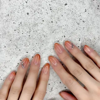 ミディアム カラー パーマ ヘアアレンジ メンズ キッズ ネイル マツエク・マツパ Salon Ｋのネイルデザイン