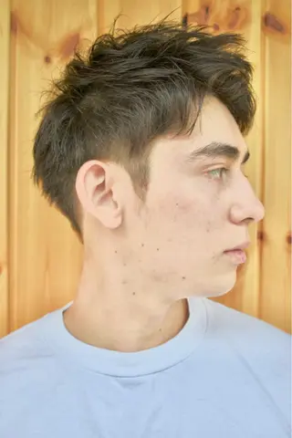 ショート メンズ 【ブゾン高田馬場】 ☀️小岩太陽☀️のヘアスタイル