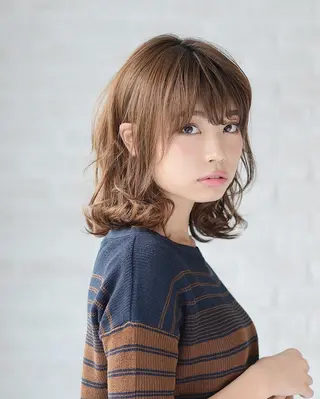 ショート ミディアム セミロング 圧倒的美髪ストレート ツダケイタロウのヘアスタイル