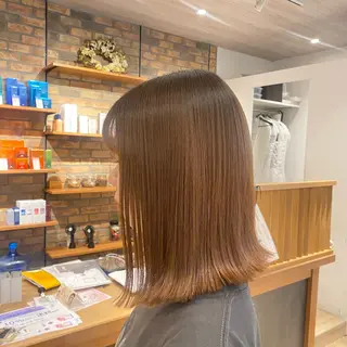 ショート 🪞艶カラー/ボブ/ 矯正/高橋亜実🪞のヘアスタイル