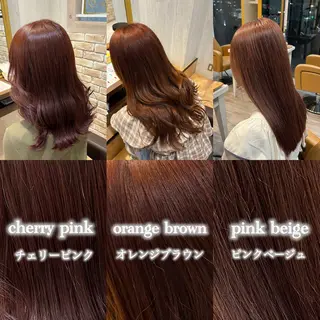 ロング カラー ブリーチなしWカラー レイヤー/Rickyのヘアスタイル