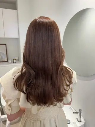 ロング アレンジ/ブラウン カラー HARU🕯のヘアスタイル