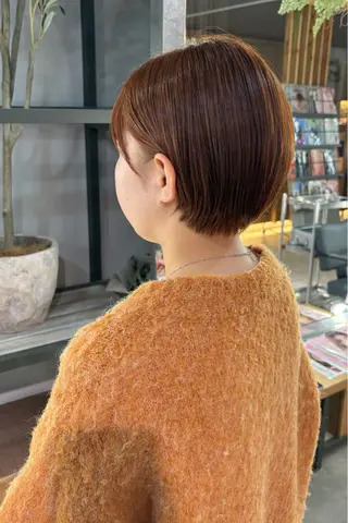 ショート カラー 菊地 紗矢のヘアスタイル