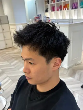 ショート パーマ メンズ NYNY 🌺Ruiのヘアスタイル