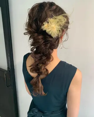 ロング LOREN＋透明感 オリーブhirokoのヘアスタイル