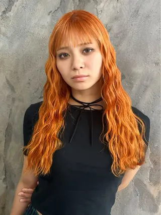 ロング カラー nonoka/ ブリーチ/モニカのヘアスタイル