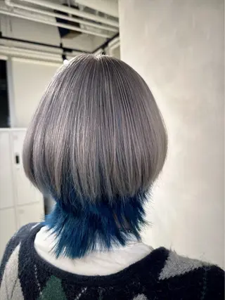 ミディアム カラー 透明感カラー✨艶髪 制作🌱山根あゆみのヘアスタイル