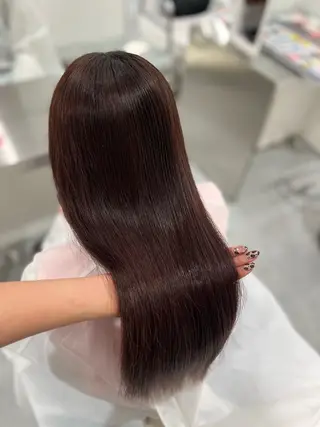 ロング カラー パーマ TaNa. EMINA✩⋆*のヘアスタイル