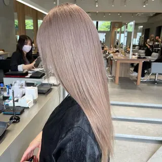 ロング カラー 🌈モテるベージュ カラー💕成島 宙のヘアスタイル