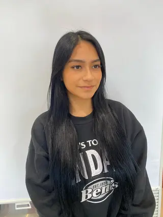 ロング カラー 💙ルル💙 ハイトーン/レイヤーのヘアスタイル